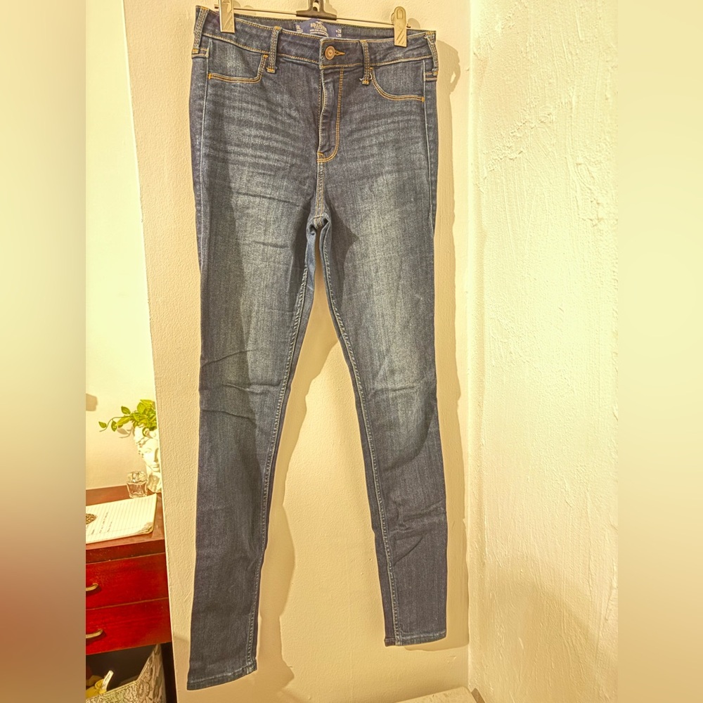 Hollister Dark Wash Jean Leggings